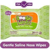 Boogie Brand Fresh Scent, Gentle Saline Nose Wipes️