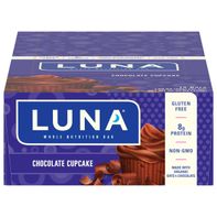 Luna Chocolate Cupcake Flavor Gluten Free Snack Ba...
️