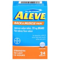 Aleve Pain Reliever/Fever Reducer, Back & Muscle P...
️