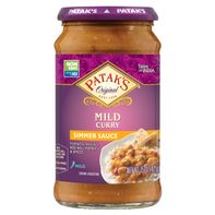 Patak's Mild Curry Indian Simmer Sauce, Mild️