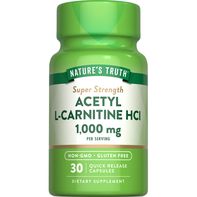 Nature's Truth Acetyl L Carnitine HCL, Super Stren...
️