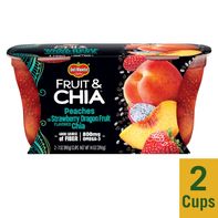 Del Monte Fruit & Chia Peaches in Strawbery Dragon...
️