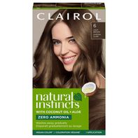 Clairol 6 Light Brown Zero Ammonia Vegan Hair Colo...
️