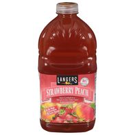 Langers Juice Cocktail, Strawberry Peach️