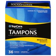 TopCare Tampons, Plastic Applicator, Regular Absor...
️