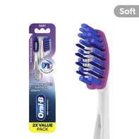 Oral-B 3D White Luxe Pro-Flex Manual Toothbrush, S...
️