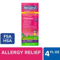 Benadryl Children's Allergy Plus Congestion Relief...
️