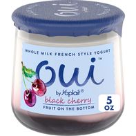Yoplait Oui French Style Black Cherry Whole Milk Y...
️