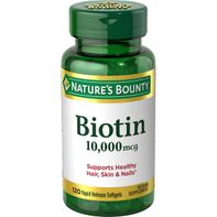 Nature's Bounty Biotin Rapid Release Softgels️