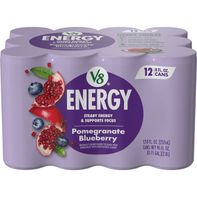 V8 Energy Pomegranate Blueberry Energy Drink️