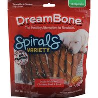 DreamBone Dog Chews, Vegetable & Chicken, Spirals ...
️