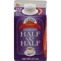 CF Burger Half & Half, Ultra-Pasteurized️