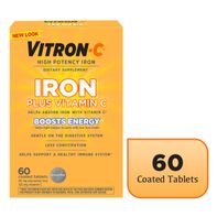 Vitron-C Iron Supplement with 125 mg Vitamin C️