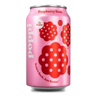Poppi Prebiotic Soda, Raspberry Rose️