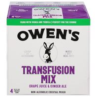 Owen's Cocktail Mixer, Non-Alcoholic, Transfusion ...
️