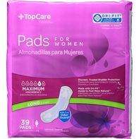 TopCare Pads, for Women, Long, Maximum️