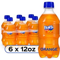 Fanta Orange Soda Bottles️