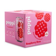 Poppi Prebiotic Soda, Raspberry Rose️