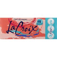 LaCroix Sparkling Water, Cran-Raspberry Flavored, ...
️