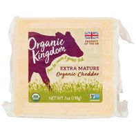 Organic Kingdom Extra Mature Organic Cheddar️
