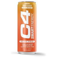 C4 Energy C4 Smart Energy, Carbonated, Peach Mango️