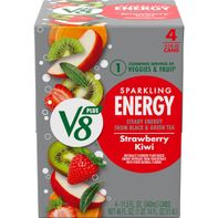 V8 +Energy Sparkling Strawberry Kiwi Juice Energy ...
️