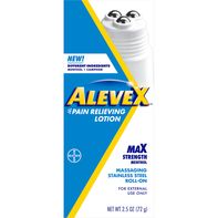 AleveX Pain Relieving Lotion Max Strength, Menthol️