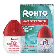 Rohto Max Strength Redness Reliever, Lubricant Eye...
️