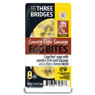 Three Bridges Country Style Sausage Egg Bite️