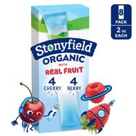 Stonyfield Organic Reduced Fat Yogurt Tubes Cherry...
️