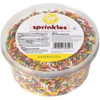 Wilton Rainbow Jimmies Tub, 10.5 oz.️