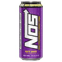 NOS Energy Drink, GT Grape, High Performance️