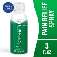Biofreeze Menthol Pain Relieving Spray For Backach...
️