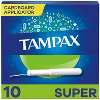 TAMPAX Cardboard Tampons Super Absorbency️