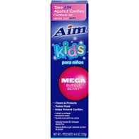 Aim Kids Mega Bubble Berry Anticavity Fluoride Gel...
️