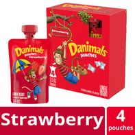 Danimals Pouches Strawberry Squeezable Yogurt, Cre...
️