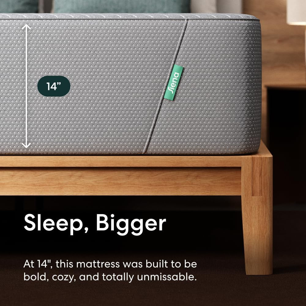 14" King Memory Foam Mattress & 2 Bonus Pillows - Medium Firm - 180 Night Trial - Premium Pressure-Relieving Layers - 10 Year Warranty - Mattress in a Box - Certipur-Us Certified