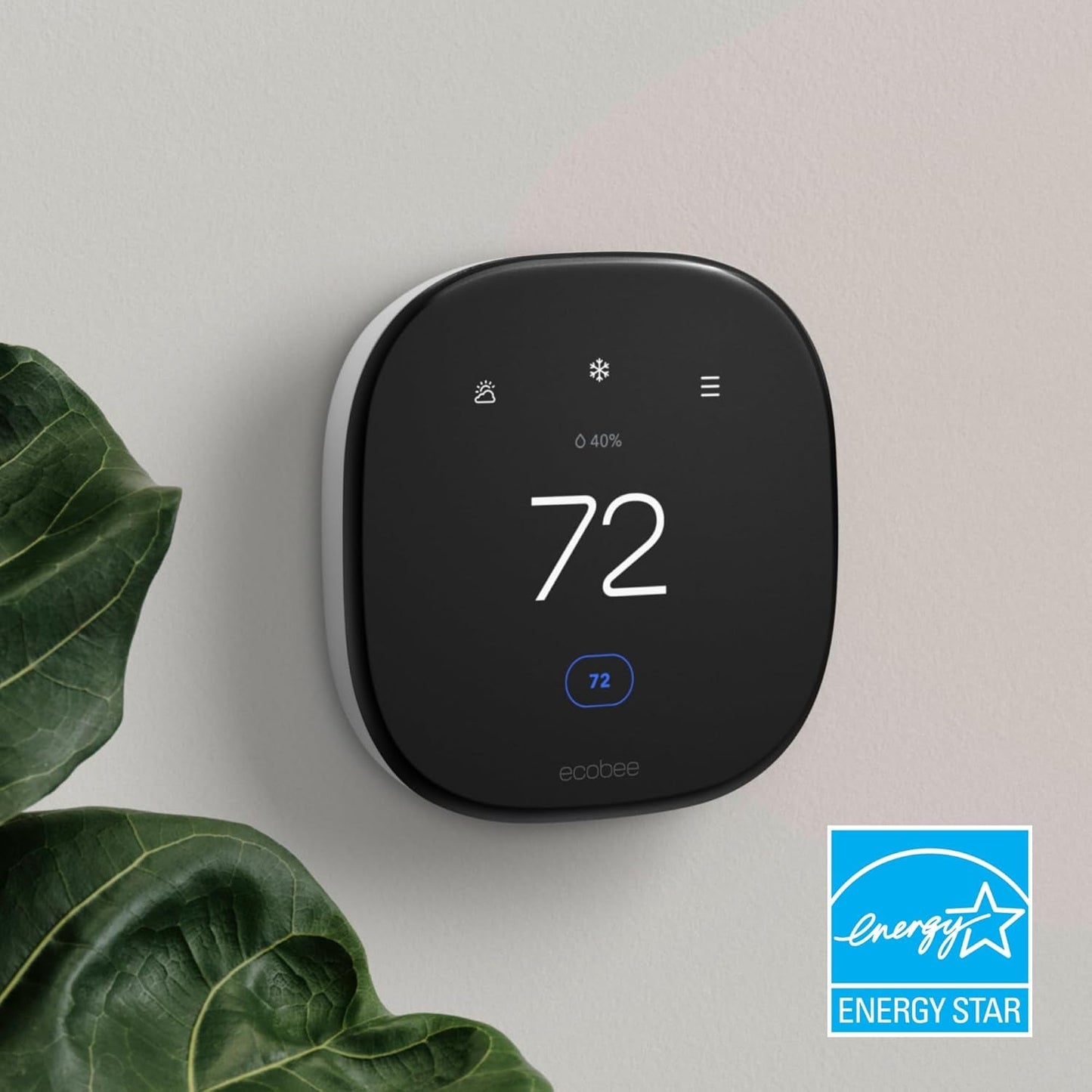 Smart Thermostat Enhanced - Programmable Wifi Thermostat - Works with Siri, Alexa, Google Assistant - Energy Star Certified - Smart Home