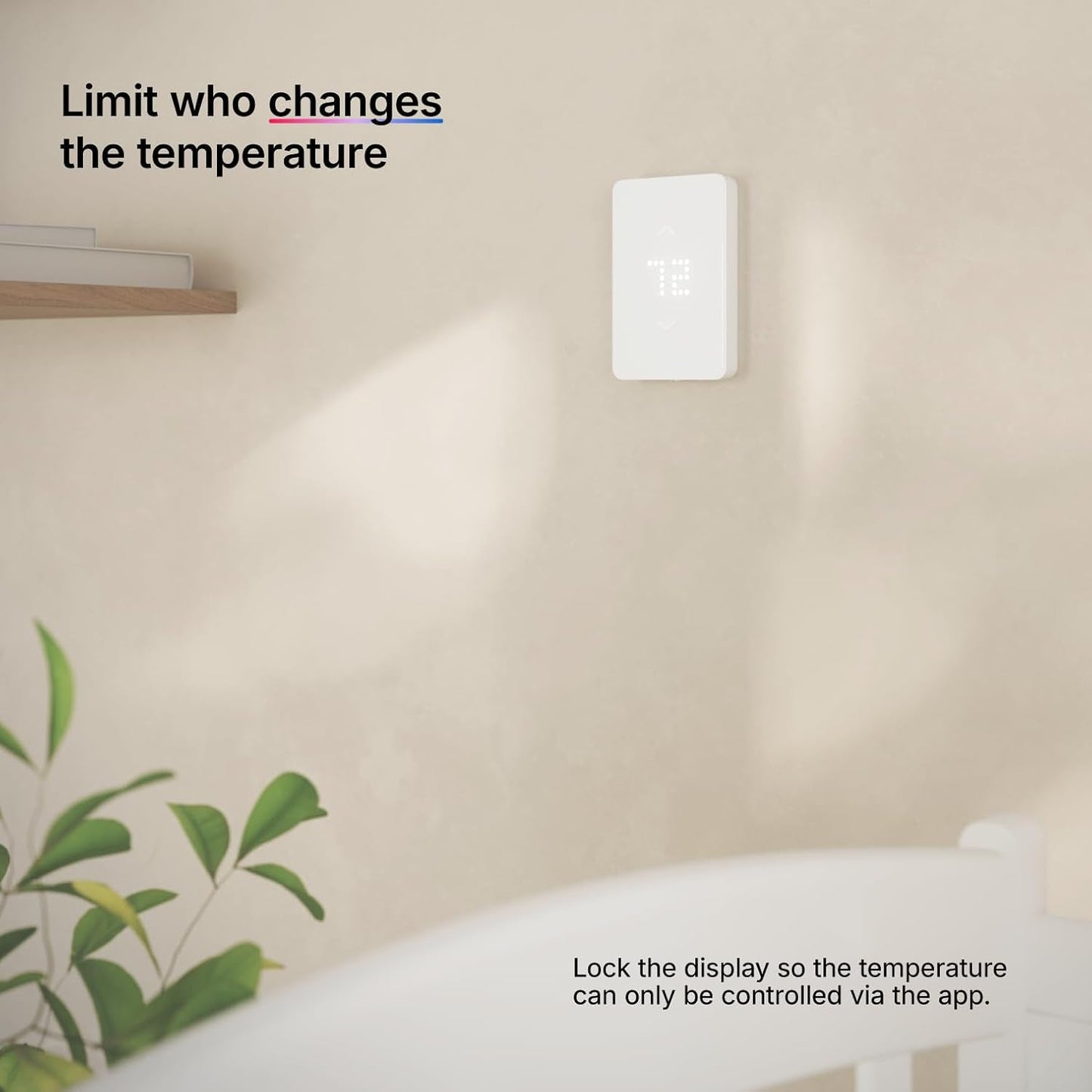 Smart Thermostat LITE - Line Voltage Electric Baseboard Heater Thermostat 120V/240V | DIY Install | Homekit, Alexa, Google | Wi-Fi Programmable | App Control