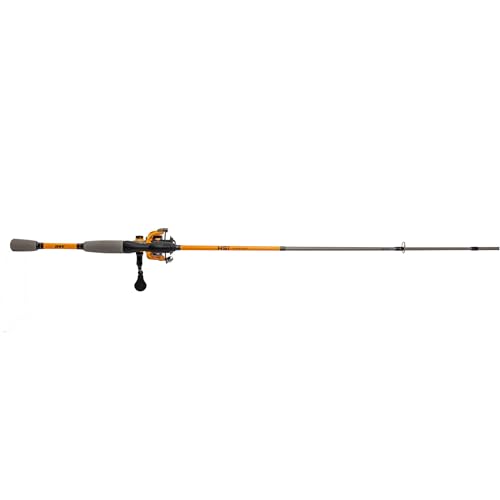 Lew’s Hypersonic Spinning Reel and Fishing Rod Combo, IM6 Graphite Rod with Fast Action, 3+1 Bearings, 5.1:1 Gear Ratio, S...