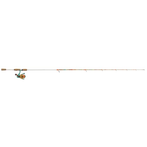 ProFISHiency 6' Krazy Rec Spincast Combo | Micro Spincast Reel | Aluminum Handle w/Cork Knobs | Pre-Spooled w/ 6lb Hi-VIZ