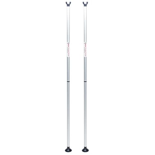 Tourna Single Sticks for Tennis, Portable Design, Chrome