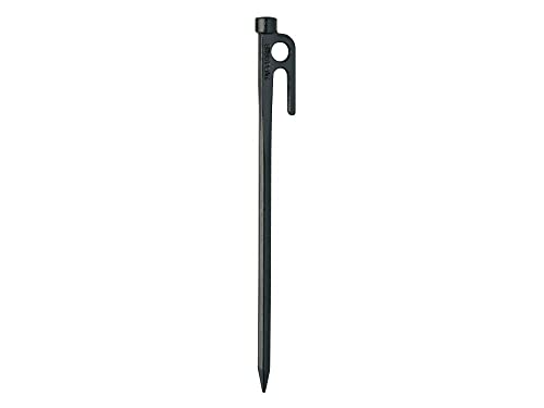 Snow Peak’s Solid Stake #20, R-102, Forged Steel, for Camping Tents, Made in Japan, Lifetime Product Guarantee