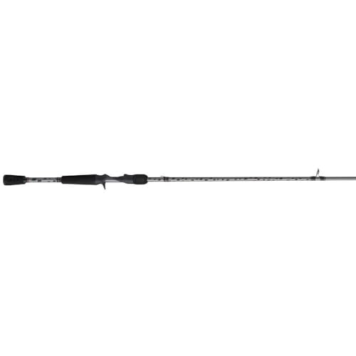 Abu Garcia 7'3" Vengeance Casting Fishing Rod, 1-Piece Rod, Medium Heavy Rod Power, Fast Action, Custom Ergonomic Reel Seat, Comfortable EVA Handle, 24-Ton Graphite Blank