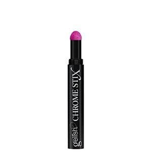 Gelish Chrome Stix, Chrome Nail Powder, Nail Art for Stunning Metallic Finish, Long-Lasting, Easy Application, Perfect for Professional and At-Home Use (Fuchsia Mirror, 0.5g)