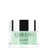 Kiara Sky Glow Collection Dip Powder 1 oz | Activate with UV, LED or sunlight | Hint of Mint