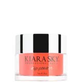 Kiara Sky Dip Powder. BRIGHT CLEMENTINE Long-Lasting and Lightweight Nail Dipping Powder. (1 Ounce)