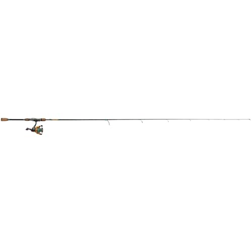 ProFISHiency Krazy Spinning Fishing Combo | 7' Graphite Rod, Stainless Steel Guides, Cork Handle | 6:2:1 Gear Ratio