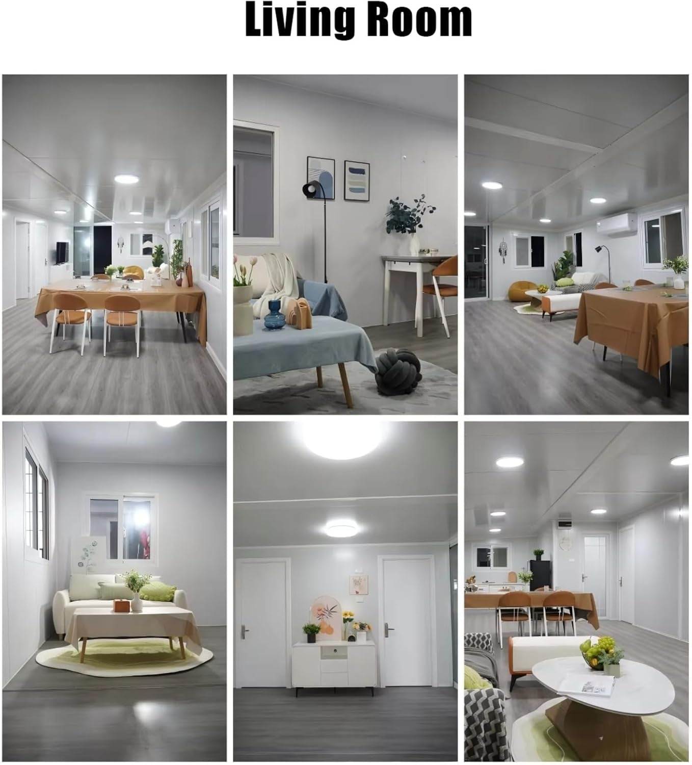 Prefab Tiny Home for Sale, Container House, Tiny House to Live in for Adults, Portable Modular Tiny Home with 2 Bedrooms 1 Full Bathroom & Kitchen, Prefabricated Expandable Mobile Tiny Homes for Sale