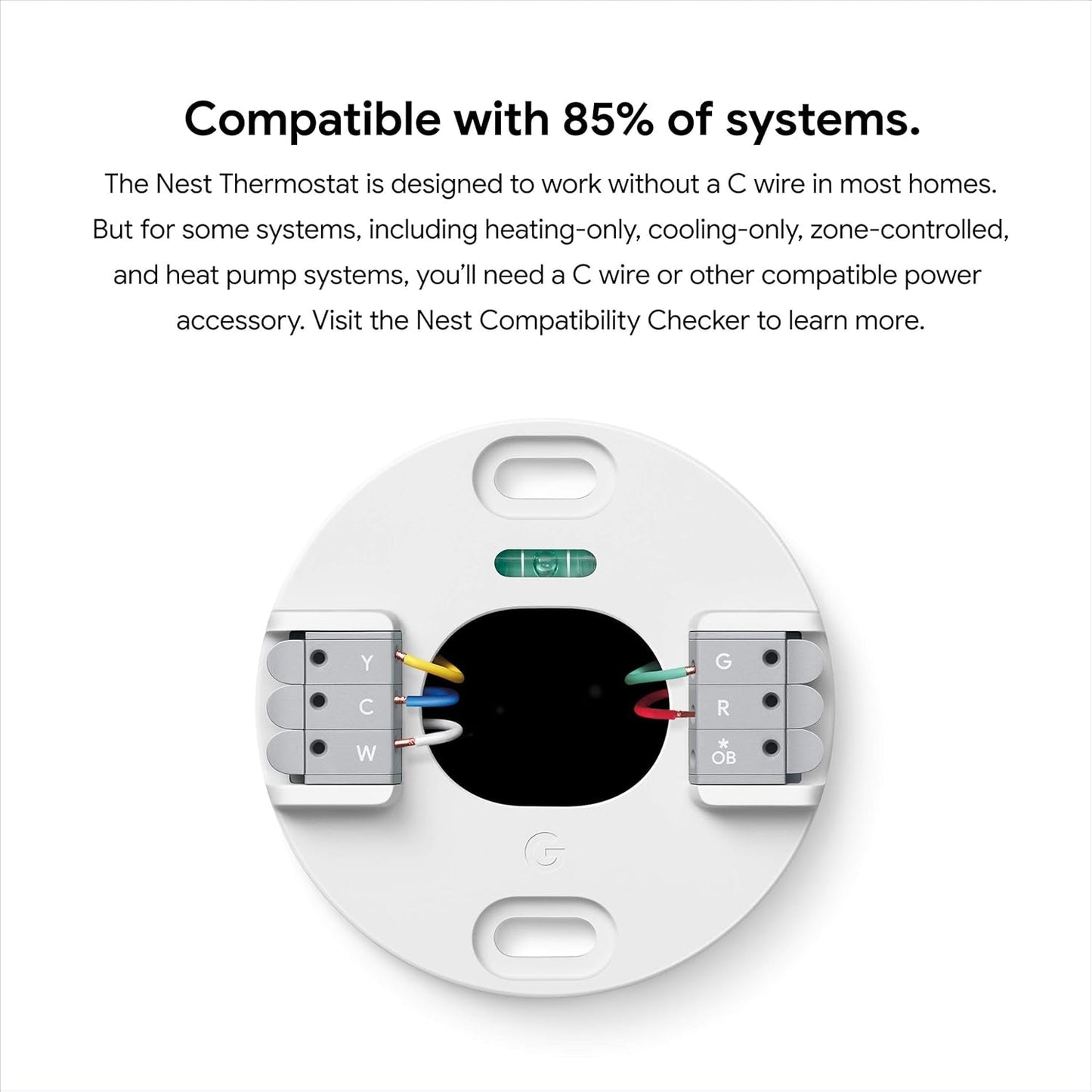Nest Thermostat - Smart Thermostat for Home - Programmable Wifi Thermostat - Fog